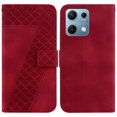 thumbnail image 1 of For Xiaomi Redmi Note 14S 4G Stand Case 7-Shaped Pattern Imprint Leather Phone Cover - Green, 1 of 5