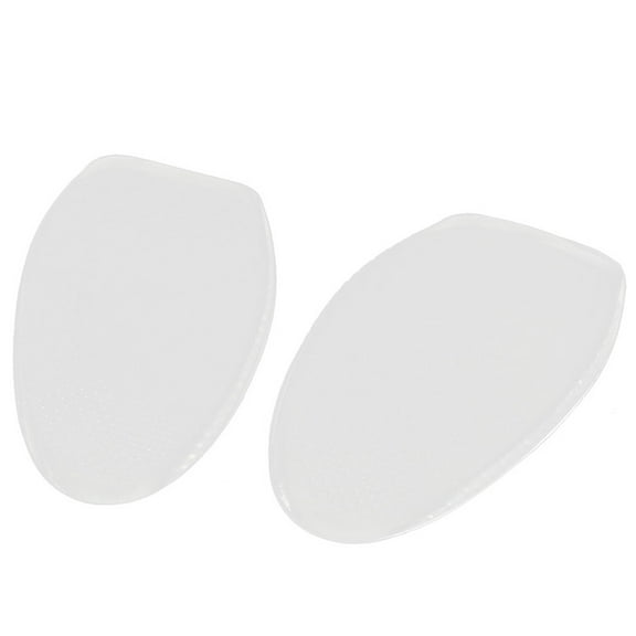 INSPIRE CHIC Unisex Shoes Silicone Gel Insert Half Cushions Pad Insoles Clear
