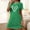 Green, variant on Juslio Women Nightgowns Plus Size Comfortable Short Cooling Casual Pajamas