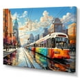 thumbnail image 2 of Designart "Pop Art Philadelphia I" Cityscapes Wall Decor, 2 of 5