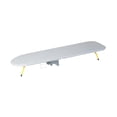 thumbnail image 1 of DimyFew Table Ironing Board with Iron Stand, Space Saving, Stable Mini Ironing Board for Dorm Laundry Room Home Gray Yellow, 1 of 8
