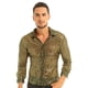 thumbnail image 3 of Camiseta de discoteca de los años 70 para hombre, ropa de disfraces holográfica con lentejuelas brillantes, malla transparente, ropa de club, camiseta de actuación de baile de discoteca, 3 of 5