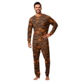 thumbnail image 2 of Spooky Halloween Matching Family PJs Pajamas Set, Pumpkin Ghost Long Sleeve Tops and Pants Lounge Sleepwear Set, 2 of 6