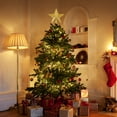 thumbnail image 4 of Gymnture Gold Glitter Star Tree Topper for Christmas Decoration, 4 of 10