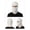 White, variant on Distressed Fuzzy Balaclava Ski Mask, Multicolor, 1 Pack