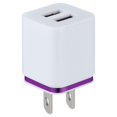 thumbnail image 1 of Klonfd 5V / 2A Dual USB Charger Fast Charging For IPhone XS Max Wall Adapter US Plug, 1 of 4