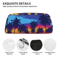 thumbnail image 4 of Uemuo Beach with Palm Trees Printed Leather Pencil Case, Pencil Pouch, Portable Pencil Bag, Pen Case for& Office, 4 of 7