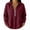 Wine, variant on Womens Textured Golf Shirts Long Sleeve Half Zip Collared V Neck Loose Fit Sweatshirt Pullover with Chest Pockets for Business Casual Work Office, Khaki, XL