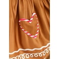 thumbnail image 4 of Girl's Gingerbread Costume Dress, 4 of 7