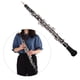 thumbnail image 3 of Oboe profesional en Do con llaves niqueladas - Incluye estuche, mochila, caña, herramientas y accesorios de limpieza - Cuerpo de madera sintética semiautomático, 3 of 6