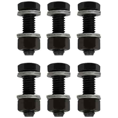 Proform 66757 Wedge-Locking Collector Bolts 3/8 Diameter 1.25 Long Black Oxide F