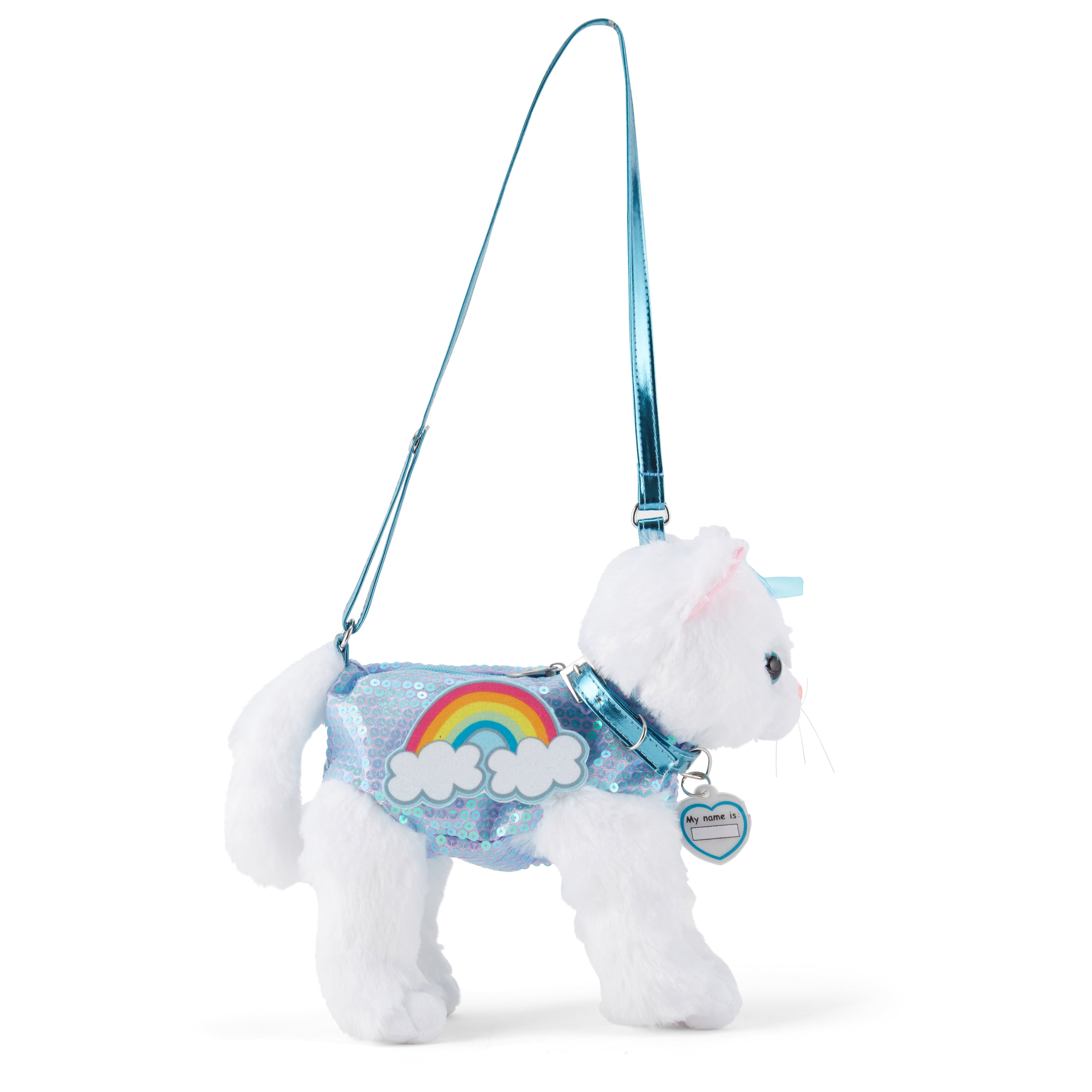 Poochie And Co Little Girl's Plush Animal Shaped Handbag