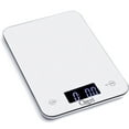 thumbnail image 1 of Ozeri Touch Professional Tempered Glass Digital Kitchen Scale, White, 1 of 1