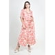 thumbnail image 4 of Vestido camisero de lino estampado Roman Fashion /Juvenil, 2154 (Rosa) rosa G, 4 of 4
