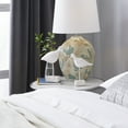 thumbnail image 2 of 10", 11"H White Polystone Bird Sculpture, by DecMode (2 Count), 2 of 9