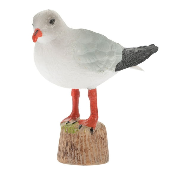 Supvox Multi Color Seagull Figurine for Office Living Room Decoration