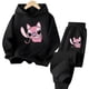 thumbnail image 5 of Sudadera con capucha y estampado gráfico de dibujos animados de anime para niños y niñas, de 3 a 14 años, de manga larga, 5 of 5