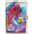 thumbnail image 3 of Disney Junior: Ariel - Ariel and Flounder Wall Poster, 22.375" x 34" Framed, 3 of 4