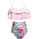 thumbnail image 4 of Traje de baño para niñas Conjunto de bikini de dos piezas Ruffle Falbala Trajes de baño Trajes de baño Xemadio WMZL-956-91, 4 of 7