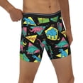 thumbnail image 5 of Sigee Geometric Dinosaur for Men's Boxer Briefs,Moisture Wicking and Breathable X-Large, 5 of 9