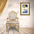 thumbnail image 3 of Vintage Apple Collection 22x32 Gold Ornate Wood Framed with Double Matting Museum Art Print Titled - Alpe de Huez, 3 of 4