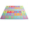 ProSource Kids Foam Puzzle Floor Play Mat with Alphabet Letters & Numbers 36 Tiles (12â€x12â€) and 24 Borders