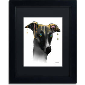 Marlene Watson Greyhound Ornate Framed Art Walmart Com Walmart Com