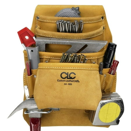 

Clc-I933 10 Pocket Carpenter s Nail And Tool Bag