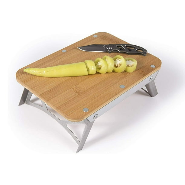 nCamp Universal Portable Outdoor Camping Elevated Prep Cutting Board