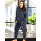 thumbnail image 2 of Pijama Afelpada Mujer Polar Pantalón Sudadera Unitalla, 2 of 5