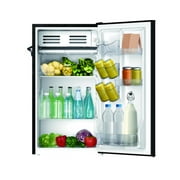 Frigidaire 3.2 Cu. ft. Retro Compact Refrigerator with Side Bottle Opener EFR376, Black