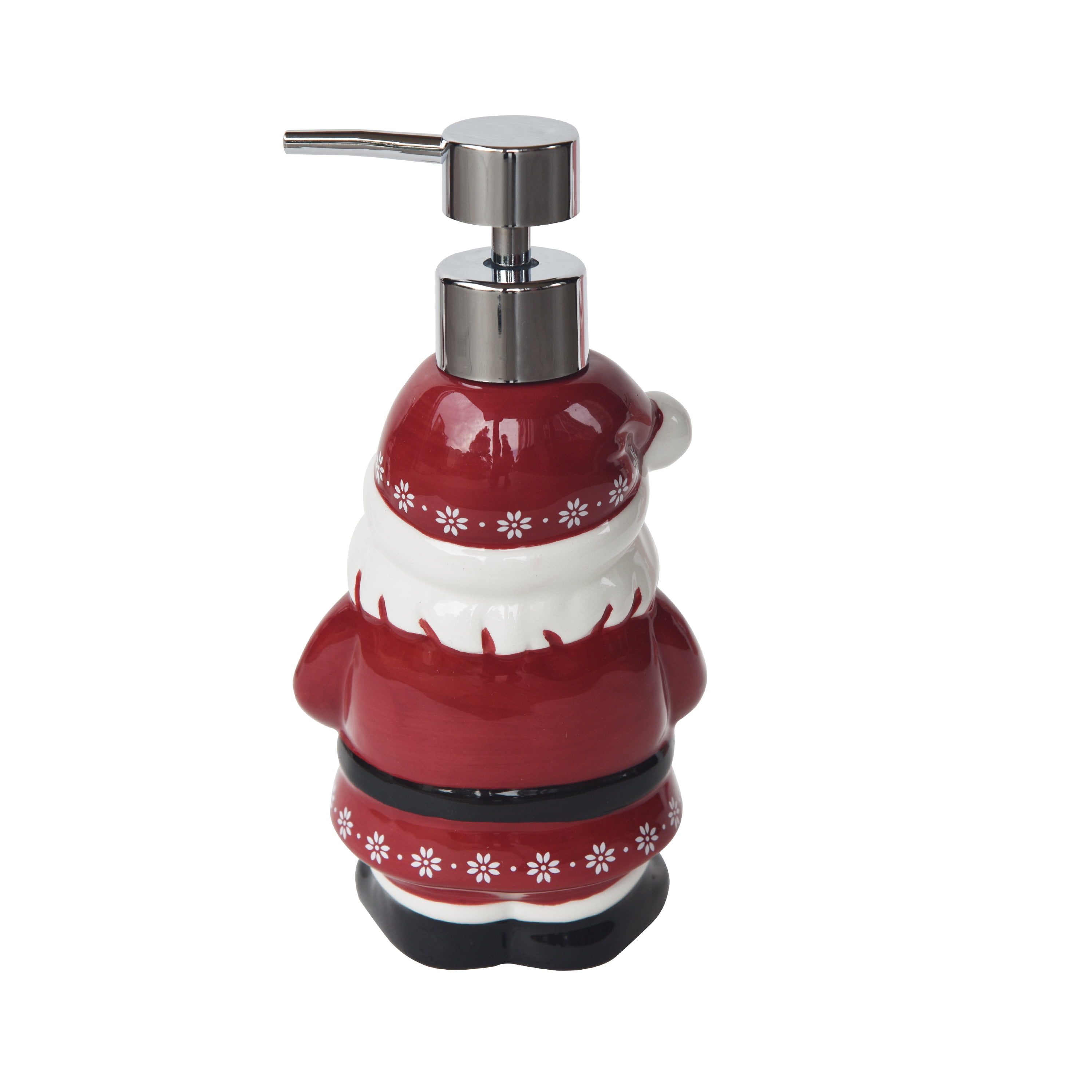 Santa Christmas Ceramic Soap Dispenser