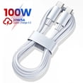 thumbnail image 2 of Cable de datos de carga rápida PD 100W USB C a USB tipo C, Cable de datos P30 para Huawei, Samsung, Xiaomi, línea de datos de teléfono, accesorios de carga rápida, 2 of 4