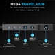 thumbnail image 2 of Hub USB4 SABRENT HB-U4HP con 2 USB-C, HDMI 2.1, 2.5GbE y PD de 85 W, 2 of 8