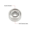 thumbnail image 2 of SR2ZZ Stainless Steel Ball Bearing, 1/8"x3/8"x5/32" Double Shielded R2ZZ Bearings 2pcs, 2 of 4