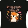 thumbnail image 4 of Inktastic My Great Aunt Loves Me- Cute Baby Fox Boys or Girls Toddler T-Shirt, 4 of 5