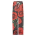 thumbnail image 4 of Rose Garden Printed Women's Pajamas Pajama Pants Women's Sleepwear Lounge Sleep Bottoms Stretch with Pockets, 4 of 7