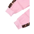 thumbnail image 5 of New Kids Baby Girls Clothes Set Autumn Long Sleeve Leopard Hoodies Tops + Sweatpants Sets Casual Kids Tracksuits 1-6Y, 5 of 5