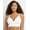 White, variant on M Seamless Push-Up Bra, Convertible Longline Bralette (Plus Size Available) White L Women's