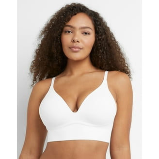 Lace-T-Back Bralette - White - M - Walmart.com