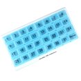 thumbnail image 1 of Pill Container Case Portable - 32 Days Detachable Fish Oil Organizer Pill Holder, 1 of 8