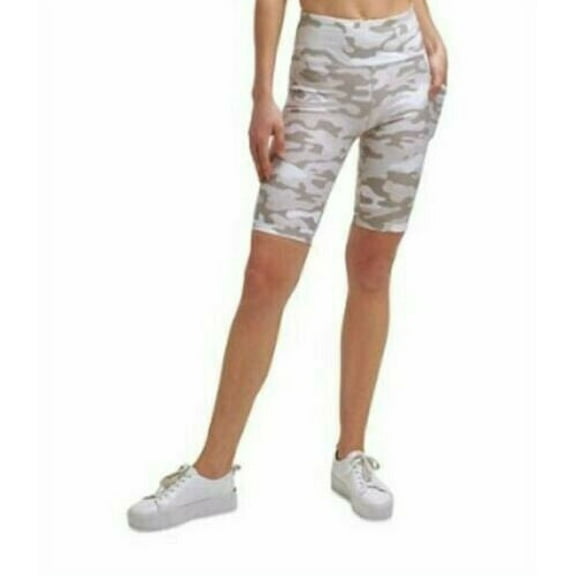 Calvin Klein Womens Performance High-Waist Bike Shorts;X-Small