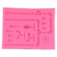 thumbnail image 1 of CNKOO Sugarcraft Mould Silicone Pipeline Tool Theme Cartoon Bakeware Tools Kitchen, 1 of 3