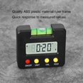 thumbnail image 3 of Digital Inclinometer Spirits Level Angle Meter Electronic Magnetic Black Housing + Water Bubble, 3 of 5
