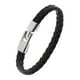 thumbnail image 1 of Pulsera de cuero Inoxidable Perfecl 9 mm de ancho, 1 of 8