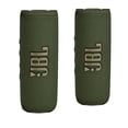 thumbnail image 1 of Altavoz Bluetooth JBL FLIP 6 impermeable verde (paquete de 2), 1 of 1