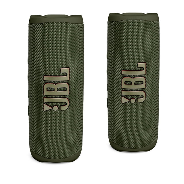 Altavoz Bluetooth JBL FLIP 6 impermeable verde (paquete de 2)