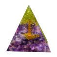 thumbnail image 4 of Pirámide de energía de cristal árbol de la prosperidad gema curativa de riqueza Ehuebsd, 4 of 7