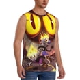 thumbnail image 2 of Cuphead Mugman Devil Men's Tank Top Lightweight Summer Sleeveless Tee Shirt Muscle Tank Tops Workout T-Shirts Casual Athletic Undershirts, 2 of 7