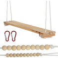 thumbnail image 2 of Chicken Swing Toys for Chickens Coop with Adjustable Roost - Large Ladder Bar Accessories ?€? Includes Ropes & Metal Hook, 2 of 5